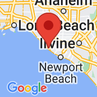 Map of Huntington Beach, CA